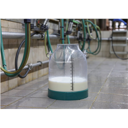 Bańka udojowa, tworzywo, zielony,  30 l, uchwyt 143 mm, Kerbl-347763272