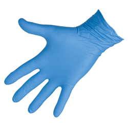 Rękawice nitrylowe Nitrile Sensitive, rozmiar M, niebieske, 100 szt., Kerbl-347769603