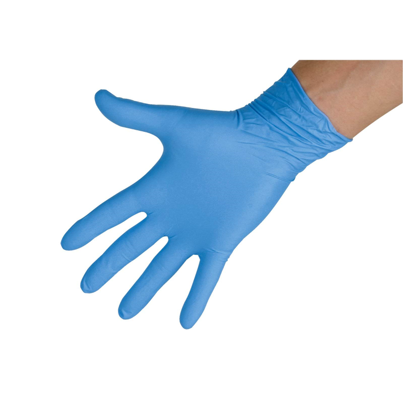 Rękawice nitrylowe Nitrile Sensitive, rozmiar XL, niebieske, 100 szt., Kerbl-347769580