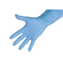 Rękawice nitrylowe Nitrile Premium Plus, rozmiar S, niebieske, 50 szt., Kerbl-347769607