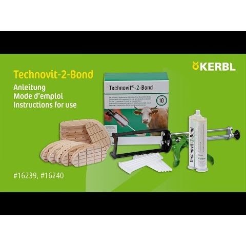 Klej do racic Technovit-2-Bond, z aparatem dozującym, Kerbl-347771349