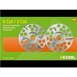 Tarcza do korekcji racic Profi, 3 wymienne ostrza, śr. 120 mm, Kerbl-347552127