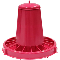 Karmidło automatyczne dla drobiu, różowe, 20 l, 15 kg, Novital-347551642
