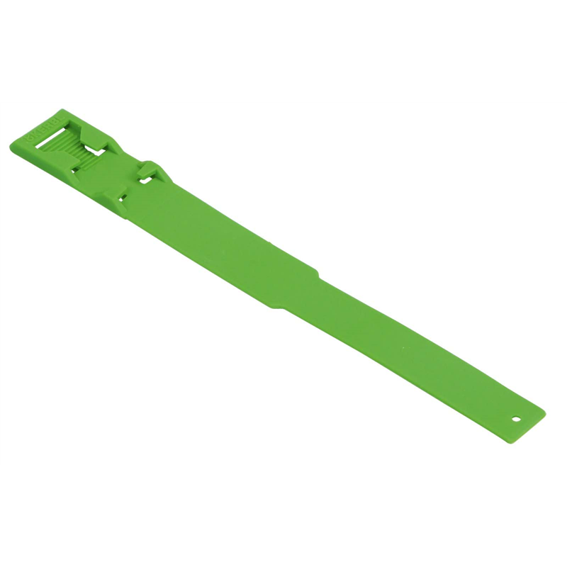 Opaska identyfikacyjna z tworzywa, 37 cm, zielona, Kerbl-347763422