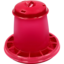 Karmidło automatyczne dla drobiu, różowe, 5,25 l, 3,5 kg, Novital-347765319