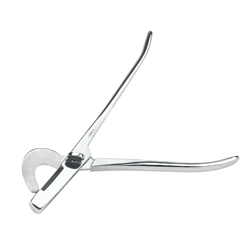 Emaskulator, zagięty, 19 cm, stal nierdzewna, Kerbl-347549093