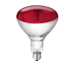 Promiennik podczerwieni, żarówka 250 W, czerwona, szkło hartowane, Philips-347548962