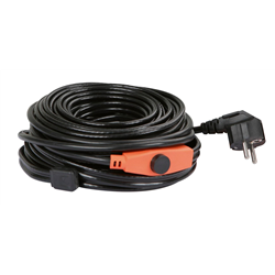Kabel grzewczy do rur z termostatem, 18 m, 288 W, Kerbl-347548485