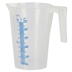 Miarka, dzbanek, 0,5 l, odporny na olej i chemikalia, Kerbl-347549839