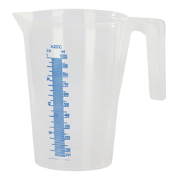 Miarka, dzbanek, 1 l, odporny na olej i chemikalia, Kerbl-347769643