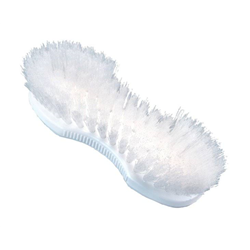 Szczotka uniwersalna „ósemka” nylonowe włosie, 19 cm, biały, Kerbl-347764149