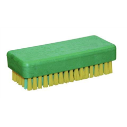 Szczotka do mycia rąk, 105 x 45 x 30 mm, włosie z poliestru, zielony/żółty, Kerbl-347550328