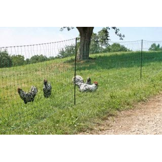 Siatka elektryczna dla drobiu, 25 m, 106 cm, podw. szpic, zielony, Kerbl-347550275