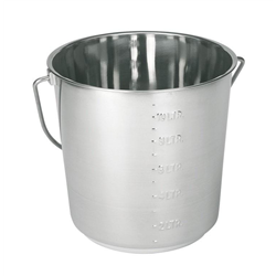 Wiadro ze stali nierdzewnej, 12,3 l, z uchwytem, Kerbl-347765961