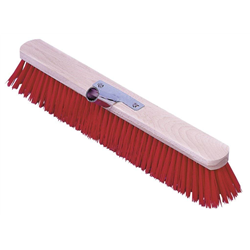 Szczotka z uchwytem na kij Classic, 50 cm, czerwona, Kerbl-347549125