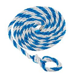 Linka transportowa dla bydła, mała pętla, 320 cm x 12 mm, biały/niebieski, Kerbl-347763556