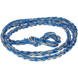 Sizalowa linka transportowa dla zwierząt, niebieska, mała pętla, 220 cm x 13 mm, Kerbl-347930093
