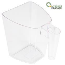 Miarka do paszy, 2 l, przezroczysty, Kerbl-347766946