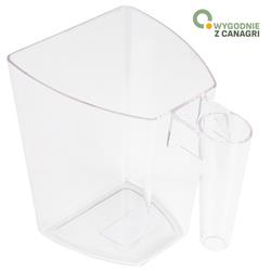Miarka do paszy, 2 l, przezroczysty, Kerbl-347553236