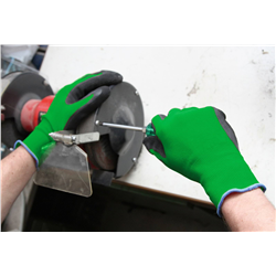 Rękawice SmoothGrip, z powłoką lateksową, zielone, rozmiar 8, Kerbl-347765142