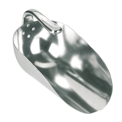 Łopatka do paszy z odwróconym uchwytem, aluminium, 1250 g, Kerbl-347763207