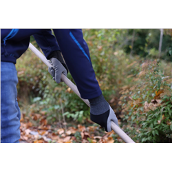 Rękawice zimowe recyklingowe Lite, szaro-czarne, rozmiar 9/L, Kerbl-347762215