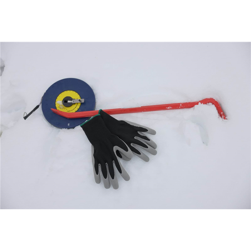 Rękawice zimowe recyklingowe Lite, szaro-czarne, rozmiar 9/L, Kerbl-347548510