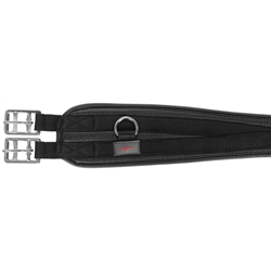 Popręg profilowany, 110 cm, czarny, Covalliero-347764668