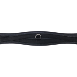 Popręg profilowany, 110 cm, czarny, Covalliero-347550962