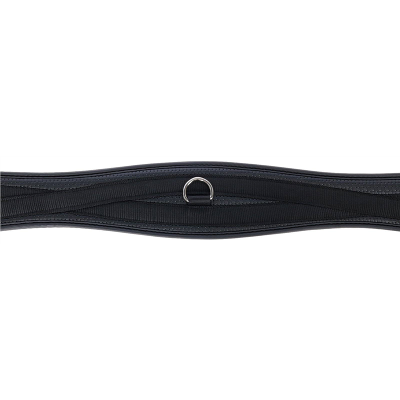 Popręg profilowany, 130 cm, czarny, Covalliero-347550732