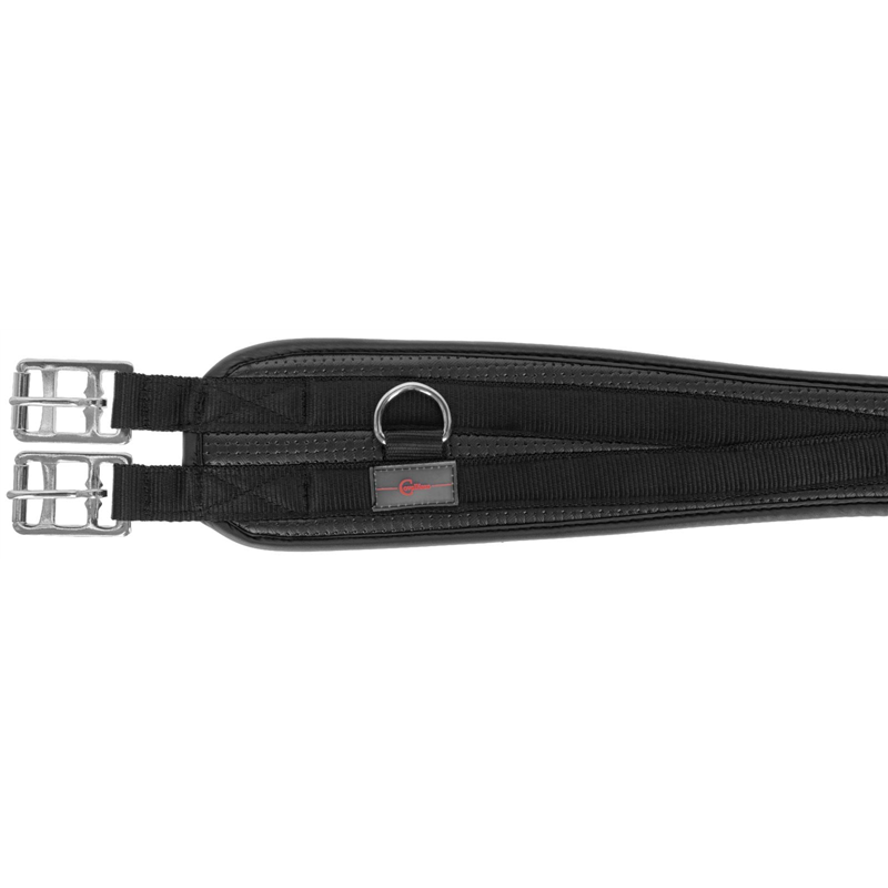 Popręg profilowany, 130 cm, czarny, Covalliero-347764438