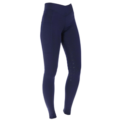 Legginsy jeździeckie ClassicStar, damskie, granatowy, roz. 40/42, Covalliero-347751927