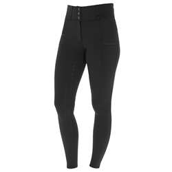 Bryczesy HighWaist, damskie, czarny, roz. 38, Covalliero-347767846