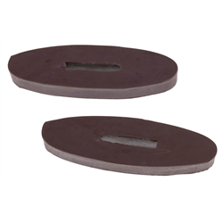 Gumki na wodze,brązowy, para, blister, Covalliero-347554606