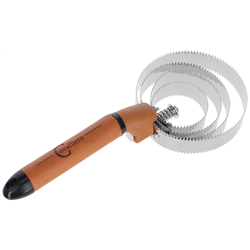Zgrzebło spiralne Deluxe, brązowy/czarny, 26,5 cm, Covalliero-347553596