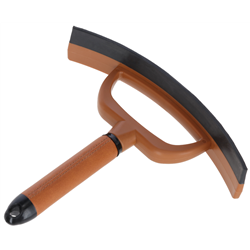Ściągaczka do potu Deluxe, brązowy/czarny, 19 cm, Covalliero-347767794
