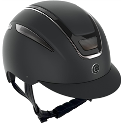 Kask jeździecki Elite, czarny, 53-55 cm, Covalliero-347554705