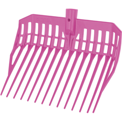 Widły do stajni EcoFork Mini, bez trzonka, różowy, Kerbl-347767226