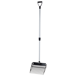 Widły do peletu z trzonkiem, czarne, Kerbl-347923917