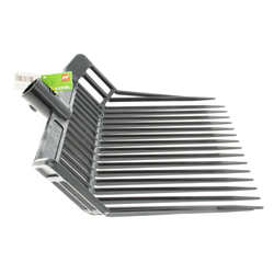 Widły do stajni Premium, bez trzonka, czarny, Kerbl-347549058