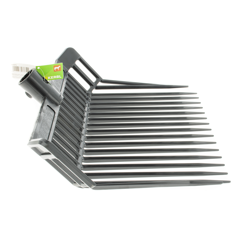 Widły do stajni Premium, bez trzonka, czarny, Kerbl-347762763