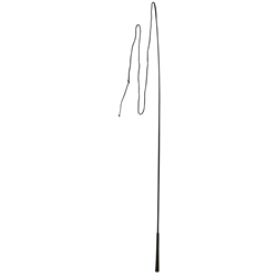Bat do lonżowania, czarny, 180 cm, Covalliero-347541141