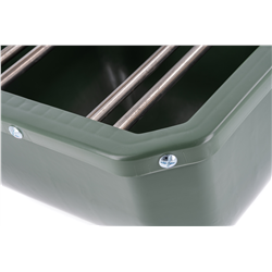 Karmidło dla źrebiąt z prętami, oliwkowy, 9 l, Kerbl-347765315