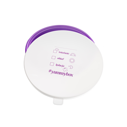 Pokrywka do miski na paszę Yummy, 6 l, biały-347766370