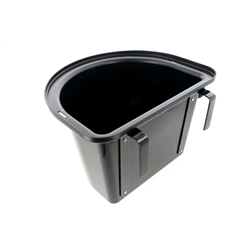 Żłób na paszę z zawiesiem, 12 l, czarny, Kerbl-347552207