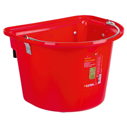 Żłób na paszę z zawiesiem i pałąkiem, 12 l, czerwony, Kerbl-347552172