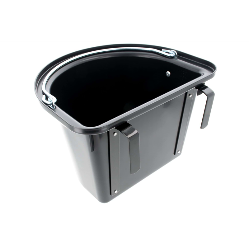 Żłób na paszę z zawiesiem i pałąkiem, 12 l, czarny, Kerbl-347552167