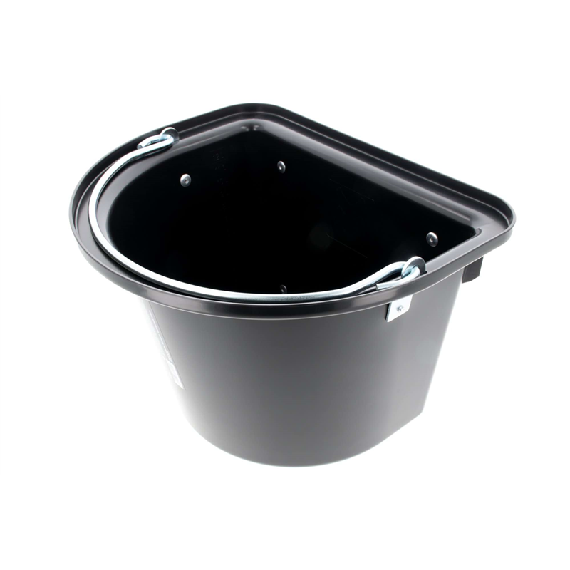 Żłób na paszę z zawiesiem i pałąkiem, 12 l, czarny, Kerbl-347552168