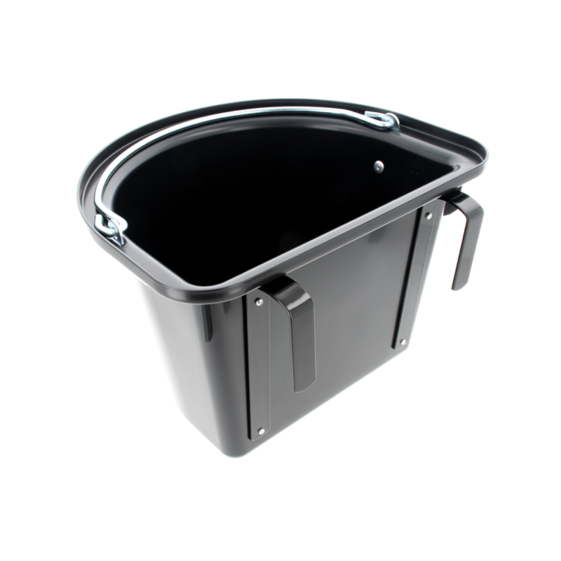 Żłób na paszę z zawiesiem i pałąkiem, 12 l, czarny, Kerbl-347765885