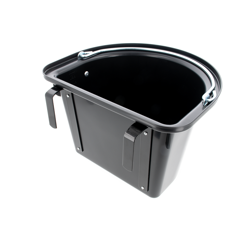 Żłób na paszę z zawiesiem i pałąkiem, 12 l, czarny, Kerbl-347765883